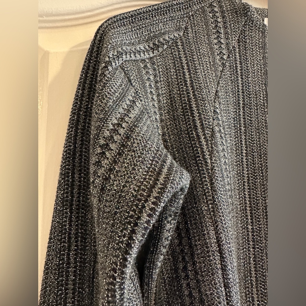 NWOT GMBH Silver Lyra Crewneck Sweater - Picture 6 of 15